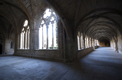 Esquina noroccidental del claustro de Vallbona